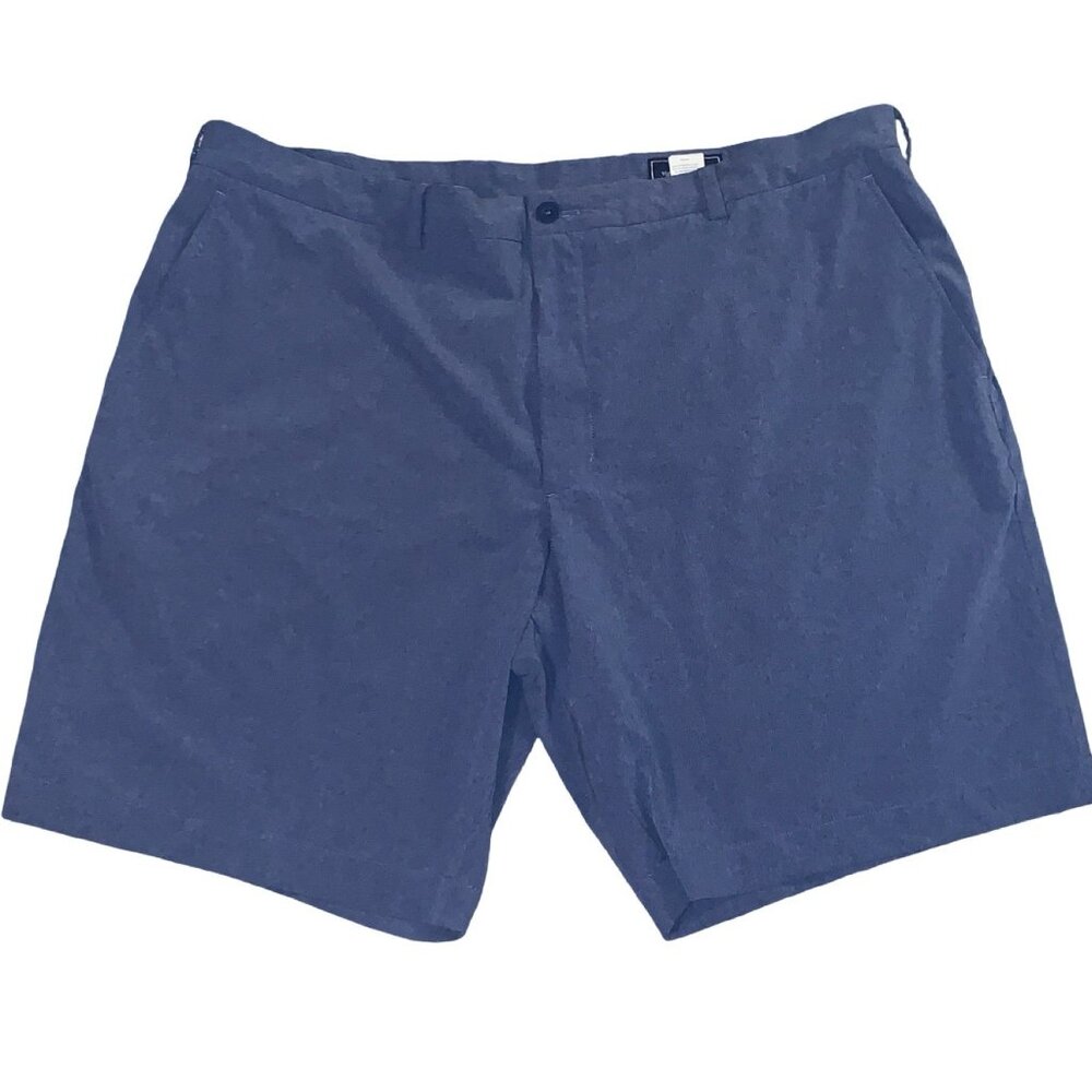 Mens Vineyard Vines Performance Sz 42 Navy Blue Flat Front Shorts Beach Cruise